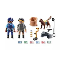 Playmobil Action Heroes – Politiehond met boef 71731