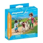 Playmobil Duopack Boer met kalf 71803