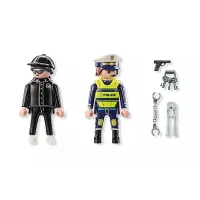 Playmobil Duopack Politieman en inbreker 71804