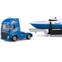 Siku 1757 politie Volvo vrachtwagen met boot 