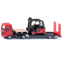 Siku 1763 MAN vrachtwagen met Linde vorkheftruck