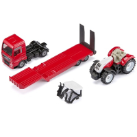 Siku 1764 MAN Vrachtwagen met Steyr tractor