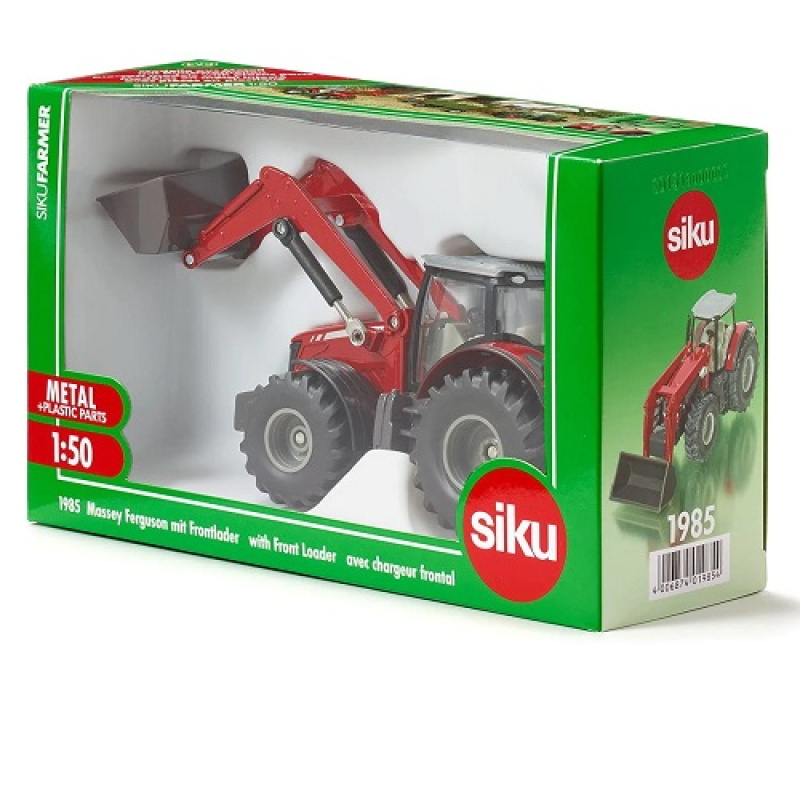 Siku 1985 Massey Ferguson 8680 met voorlader