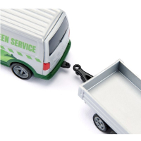 Siku 2005 Volkswagen T6 met zitmaaier