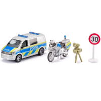 Siku 2562 Volkswagen T6 met BMW Politie motorfiets