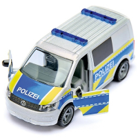 Siku 2562 Volkswagen T6 met BMW Politie motorfiets