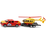- Siku 2570 Nissan Navara met helicopter