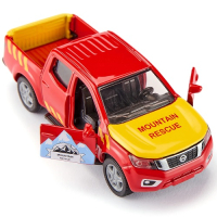 - Siku 2570 Nissan Navara met helicopter