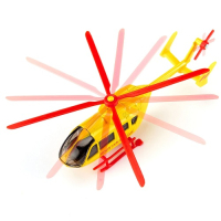 - Siku 2570 Nissan Navara met helicopter