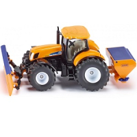 Siku 2940 Tractor met schuif en zoutstrooier