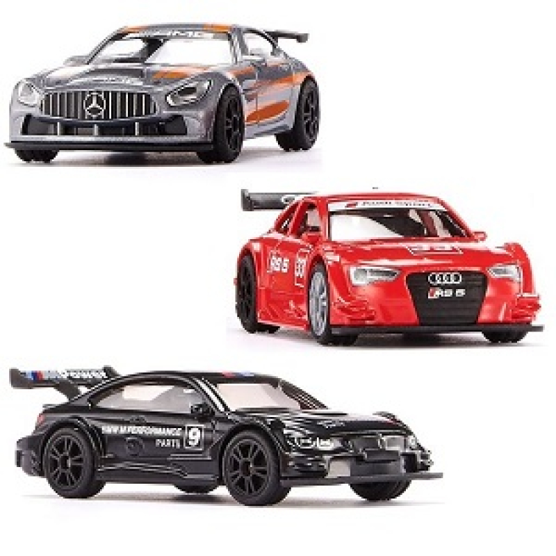 Siku 6331 - Siku 6331 geschenkset met 3 sportwagens en pilonnen