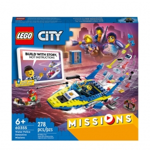 LEGO City  Waterpolitie recherchemissies 60355