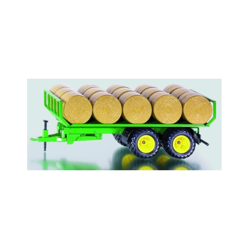 SIKU 2891 - RONDE BALENWAGEN MET HOOIBALEN 1:32