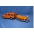 521714 KIDS GLOBE 521714 LANDROVER DEFENDER MET REDDINGSBOOT TRAILER