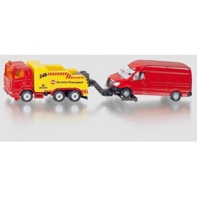 SIKU 1667 Afsleepwagen met Personenauto