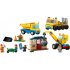 LEGO 60391 Kiepwagen, Bouwtruck en Sloopkraan