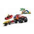 LEGO 60412 4x4 Brandweerauto met Reddingsboot
