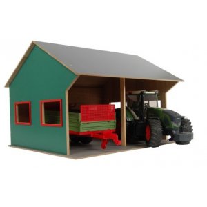 Kids Globe 610263 - KidsGlobe landbouwloods voor 2 Bruder voertuigen (1:16) (nieuw model 2022)