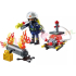 PLAYMOBIL Brandweerman met Waterpomp - 71826