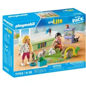 Playmobil Starterpack My Life – Konijnenfamilie 71753
